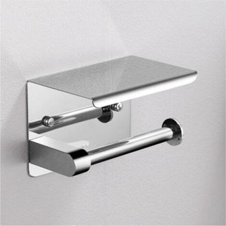 OEM Portarrollos De Papel Higi&eacute;nico De Acero Inoxidable Para Montaje En Pared Con Estante Espacioso Para Cocina Y Ba&ntilde;o. Portarrollos De Papel Higi&eacute;nico. S