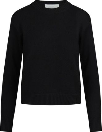 Ballantyne Trui met ronde hals - Dames - Truien - Zwart - Maat: L Wol