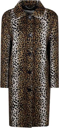 Blumarine Jacquard Prnt Coat