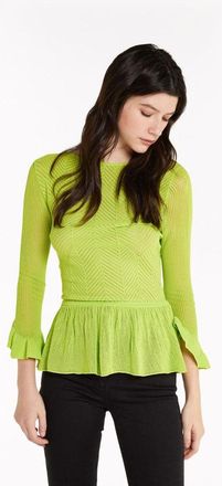 Patrizia Pepe Green Viscose Womens Sweatshirt