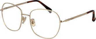 Max Mara Gouden Dames Optische Monturen - Dames - Brillen - Geel - ONE Size - Accessoires