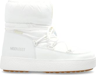 Moon Boot Sneeuwlaarzen Track Low Nylon - Dames - Winterlaarzen - Wit - 40 EU - Nylon - Schoenen
