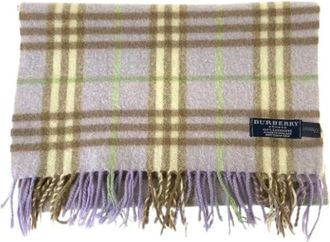 Burberry Stola Pre-owned - - Pre-owned - Donna - Multicolore - ONE SIZE