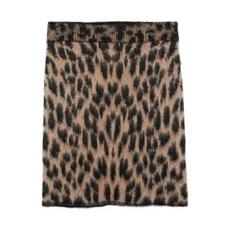 Laneus Falda de punto - Skirts - Mujer - Beige - XS