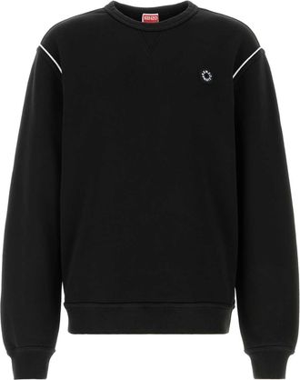 Kenzo Black Cotton Sweatshirt
