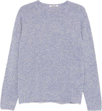 Auralee Wool And Cotton Crewneck Jumper