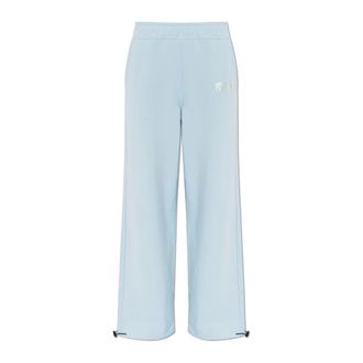 Versace Jeans Couture Sweatpants, female, Blue, Size: XS Sweatpants with cuffed legs