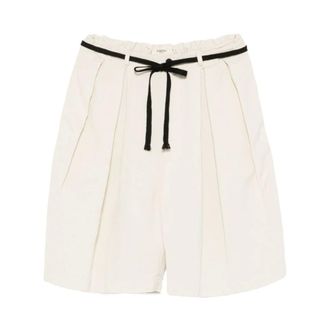 Barena Casual Shorts, female, White, Size: 2XS Shorts con cintura