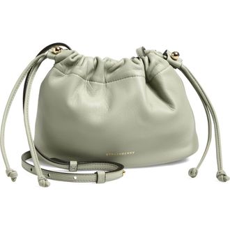 Strathberry Drawstring Crossbody Bag in Library Green at Nordstrom