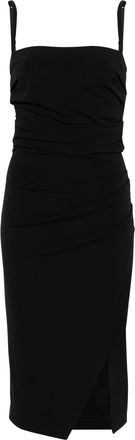 Dolce & Gabbana Abito midi drappeggiato - Nero
