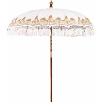 vidaXL Parasol Balin&eacute;s Crema (210-220) X 260 Cm Vidaxl
