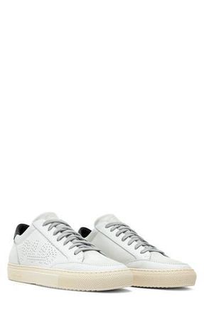 P448 Soho Low Top Sneaker in White/Black at Nordstrom Rack, Size 6.5-7Us / 37Eu