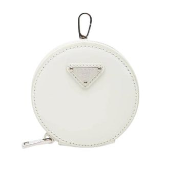 Prada Pre-owned Mini Coin Pouch - Dames - Vintage Mini Tas - Wit - ONE Size - Leer - Vintage