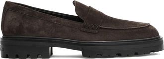 Hogan H673 Moccasin - Heren - Loafers - Bruin - 41 EU - Leer - Schoenen