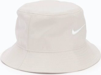Nike Apex Swoosh Bucket Hat In Cream