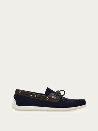 Ferragamo Men Boat loafer Blue Size 10.5