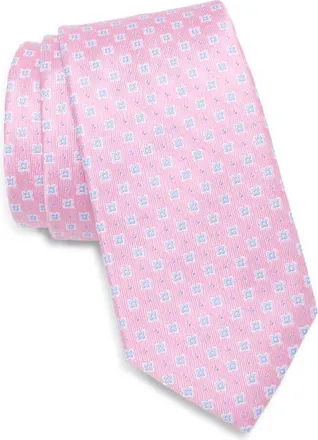 Nordstrom Landon Neat Silk Jacquard Tie in Pink at Nordstrom