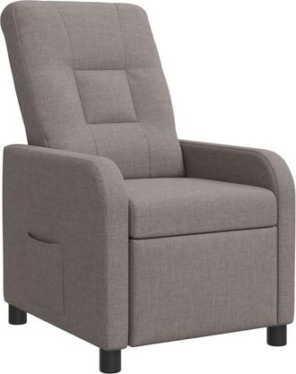 vidaXL Recliner Topo Tela Vidaxl
