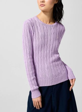 Polo Ralph Lauren Polo Shirt Ralph Lauren - Womens Julianna pure cotton cable-knit sweater