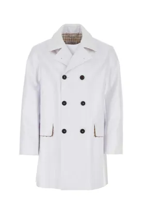 Maison Margiela Chalk PVC trench coat