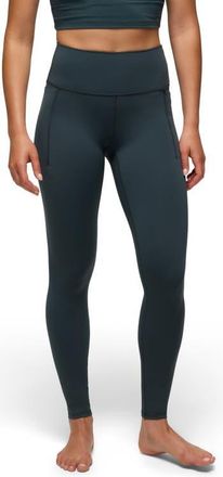 Prana Luxara Pocket Leggings in Stormy Night at Nordstrom, Size X-Large