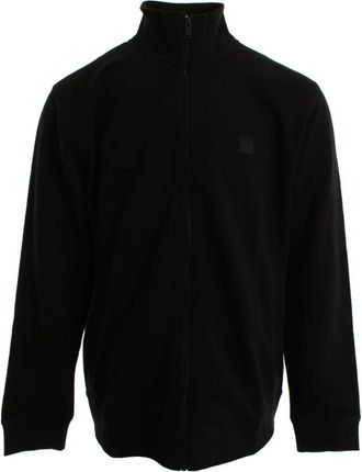 HUGO BOSS Zip-throughs - Heren - Vesten met rits - Zwart - L - Katoen - Hoodies & sweatvesten