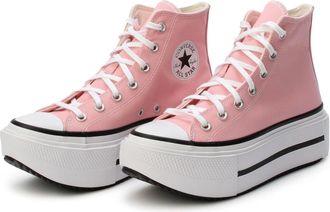 Converse Chuck Taylor All Star A15012C MenPink Canvas Platform Shoes ZOGG2824
