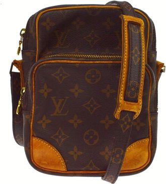 Louis Vuitton Amazone Monogram Canvas Brown Canvas Handbag (Pre-Owned)