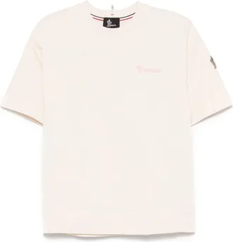 Moncler Logo Baumwoll-T-Shirt