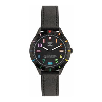 adidas Edition Three Icon Small - unisex - Accessoires - Zwart - Maat: ONE Size Leer
