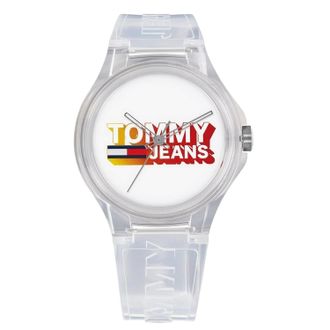 Tommy Hilfiger Unisex Watch Quartz white Resin - One Size