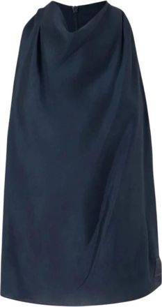 A|X Armani Exchange AX Top - Dames - Tops zonder mouwen - Blauw - L - Tops