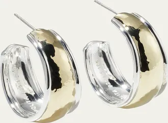 Ippolita Tapperd Dome Hoop Earrings in Chimera