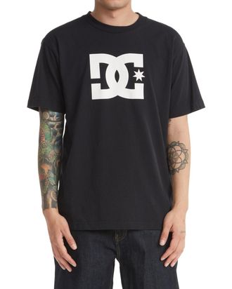 DC T-Shirt DC SHOES DC Star, Herren, Gr. XL, schwarz, Obermaterial: 100% Walkfrottier;, Shirts T-Shirt