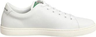 Dolce & Gabbana Witte Rozenborduurwerk Lage Schoenen - Dames - Sneakers - Wit - 35 1/2 EU - Leer - Schoenen
