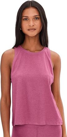 Beyond Yoga Featherweight Rebalance Tank Top Womens Sleeveless Smooth Mauve Heather : 2XL, Spandex/Polyester