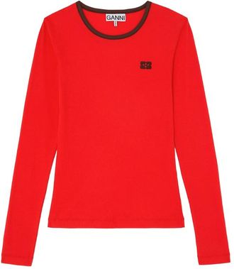Ganni Long-sleeve T-shirt