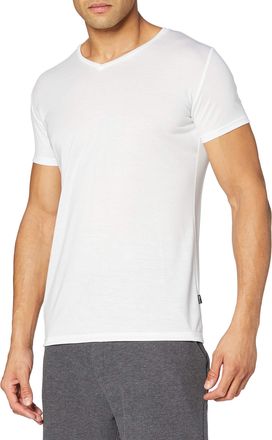 Trigema Mens 641203 T-Shirt, White, XL