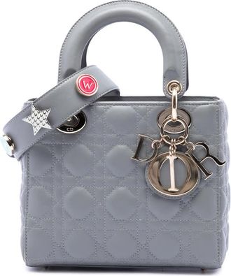 Dior Pre-owned Dior Small Lambskin Cannage My ABCDior Lady Satchel Ladies CEMQJ4CX0JSFZY9T