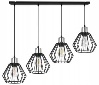 OEM L&aacute;mpara Colgante, L&aacute;mpara De Techo, Pantalla De Alambre, Led