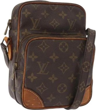 Louis Vuitton Pre-owned Cross Body Bags, female, Brown, Size: ONE SIZE Pre-owned Vintage Cross Body Bag