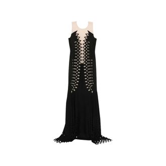 Blumarine Maxi Dresses, female, Black, Size: 2XS Dress 2A755A C9817