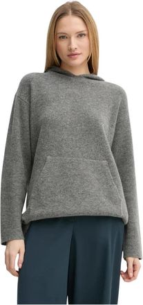 Theory Cozy Hoodie - Dames - Hoodies - Grijs - S - Wol - Hoodies & sweatvesten