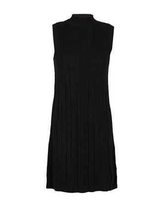 8 by YOOX MERINO WOOL TURTLENECK SHORT DRESS