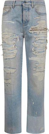 Amiri Jeans con effetto vissuto - Blu
