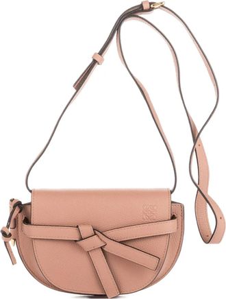 Loewe Borsa a tracolla Gate mini - Toni neutri