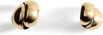 Mango Geometric Stud Earrings in Gold at Nordstrom