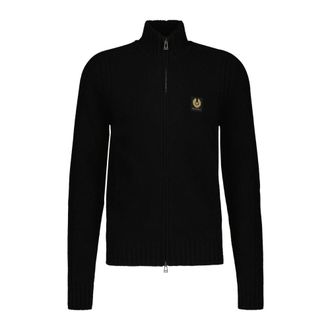 Belstaff Hoodies & sweatvesten, Heren, Zwart, XL, Zip-throughs
