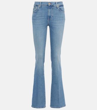 7 For All Mankind Mid-rise bootcut jeans
