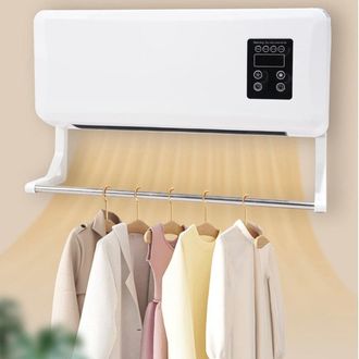 Trade Shop Trade Shop - Climatizzatore Con Asta Appendiabiti Condizionatore Controllo Aria Fredda/calda 2000w